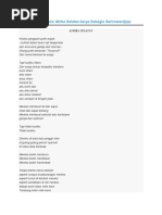 Download Analisis Puisi Afrika Selatan Karya Subagio Sartrowardjojo by Kristian AS Zendrato SN354839382 doc pdf