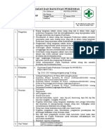 Contoh Sop Kegiatan Ruang Dan Bangunan Puskesmas