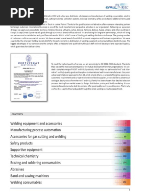 Księgakatalogmost2017enpdf Welding Electricity - 