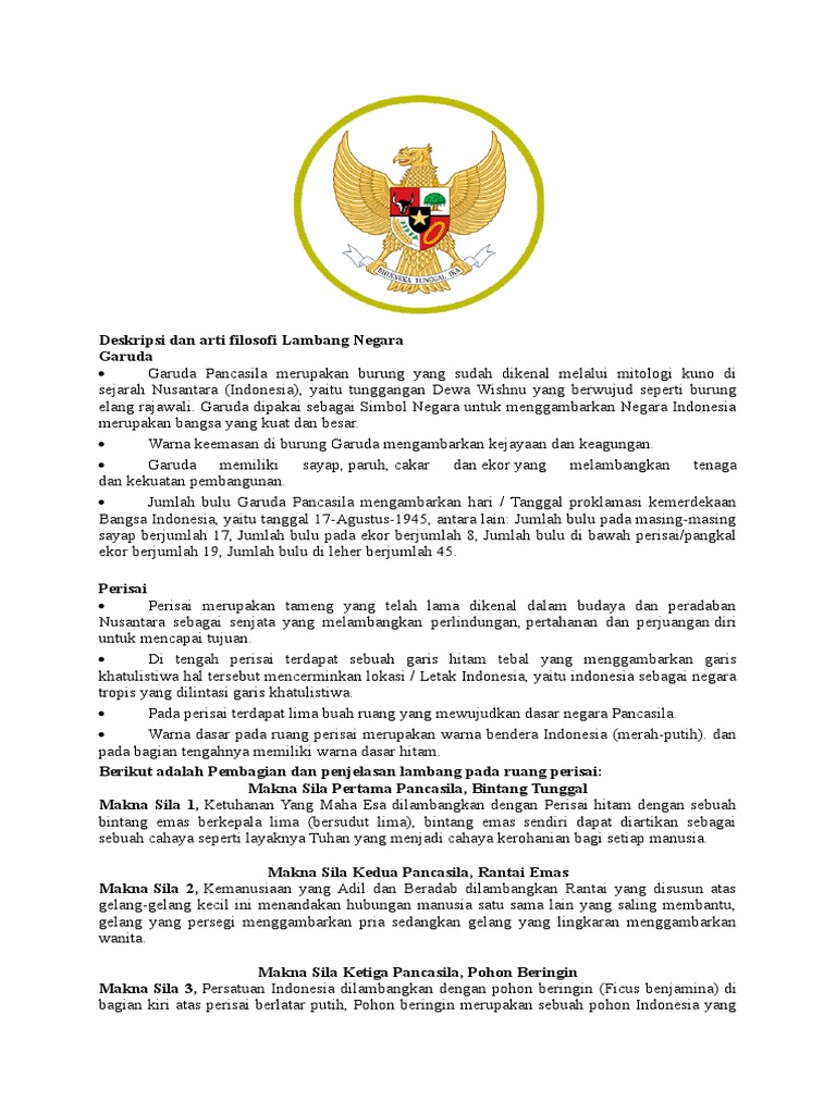 Mewarnai Gambar Pohon Beringin Sila Ke 3