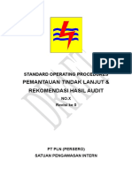 7 SOP Pemantauan Tindak Lanjut Dan Rekomendasi Hasil Audit 060515