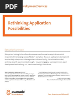 Enterprise Application Development Brochure