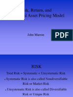 Capital Asset Pricing Model _CAPM