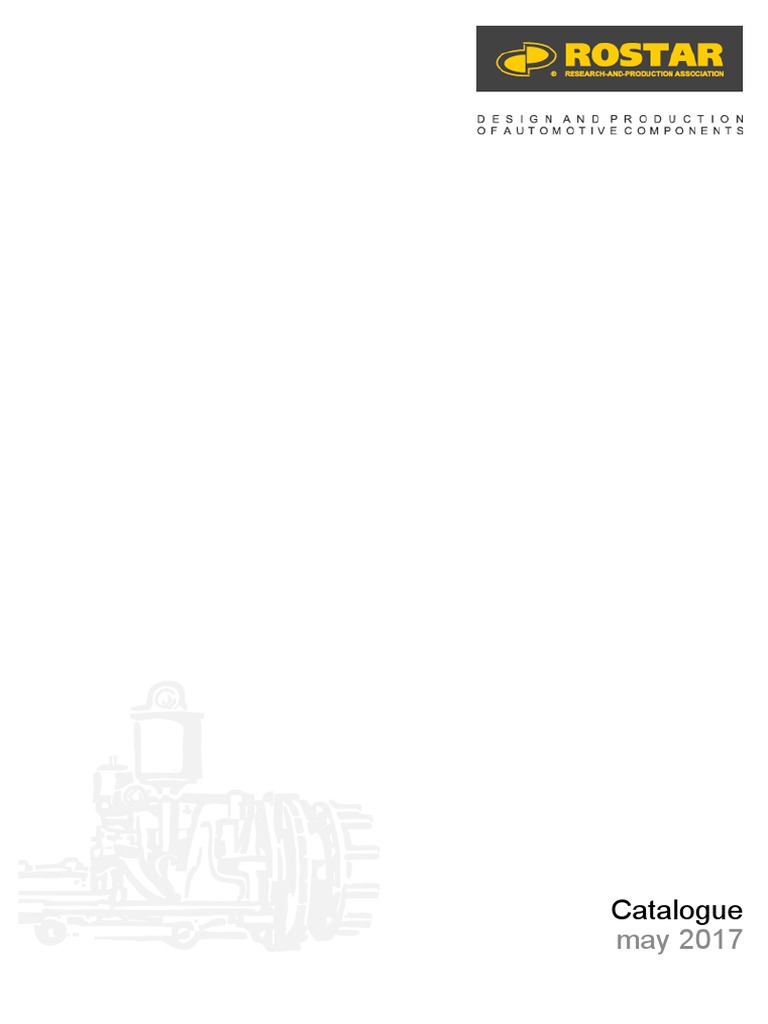 Rostar 2017 Parts Catalogue | PDF | Bus Transport | Transport Companies