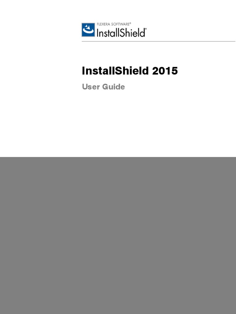 InstallShield2015 UserGuide | PDF | Windows Registry | Copyright