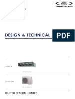 Fujitsu Klima Uredjaj Kanalski Inverter Aryg24lmla Aoyg24lala Design Technical Manual