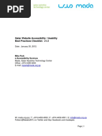 [Website][Design][Accessibility] - Checklist - D Qatar Web Accessibility Checklist