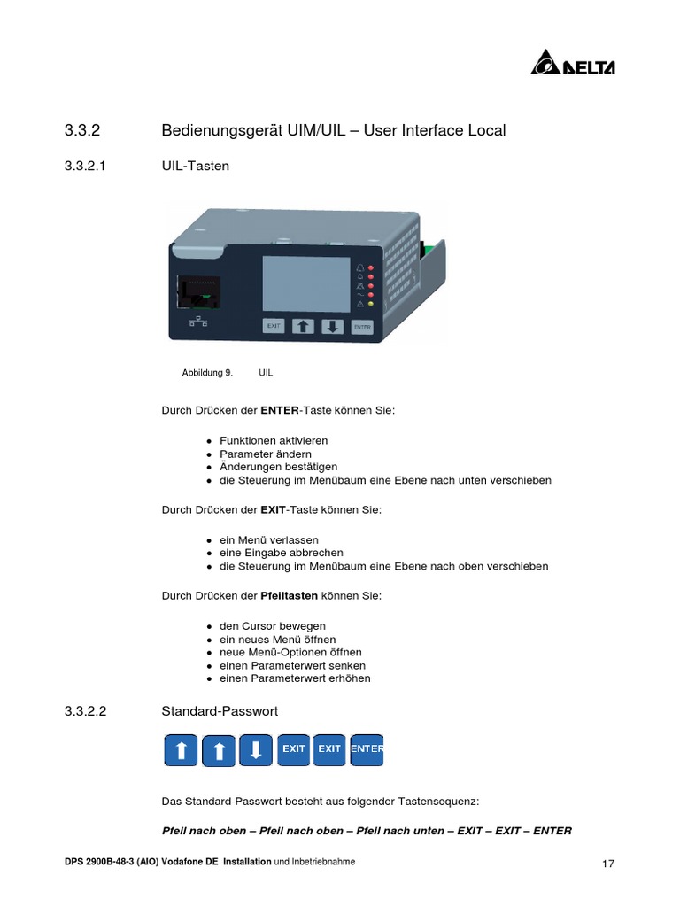 Delta User Manual Password | PDF