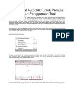 Seri Tutorial AutoCAD Untuk Pemula