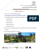 Áreas protegidas em Portugal PowerPoint