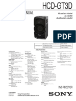 Sony HCD-GT3D PDF