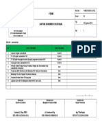 Form Daftar Dokumen Eksternal