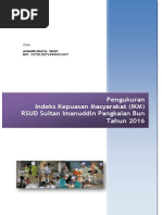 Download Laporan Survei Kepuasan Pelanggan 2016 by Rakhmad Sucahyo SN354865688 doc pdf