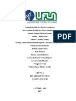 Relatório técnico sobre caso clínico de doença celíaca