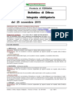 Bollettino Difesa Integrata Obbligatoria Provincia Ferrara 25nov15