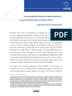 Breve síntesis sobre la perspectiva histórica y estado actual de la Economía del Desarrollo en América Latina