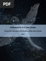 Stellarium User Guide 0.16.0 1