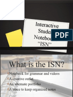 Interactive Student Notebooks/Spanish