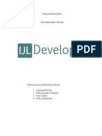 Proposal Penawaran Website - IJL Developer