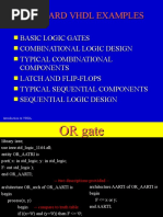 Standard VHDL Examples