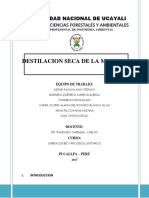 Informe Final Destilacion Seca de La Madera