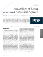 Clinical Psychopharmacology of Eating Disorders: A Research Update