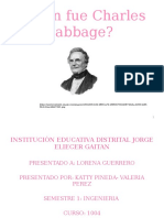 Quién Fue Charles Babbage (2) Kv