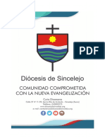 Afiche oficial de la Diócesis de Sincelejo