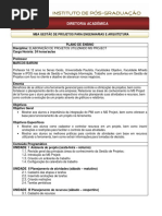 Elaborando um projeto usando o MS Project