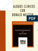 APdeBA - 1999 - Diálogos Clínicos Con Donald Meltzer PDF