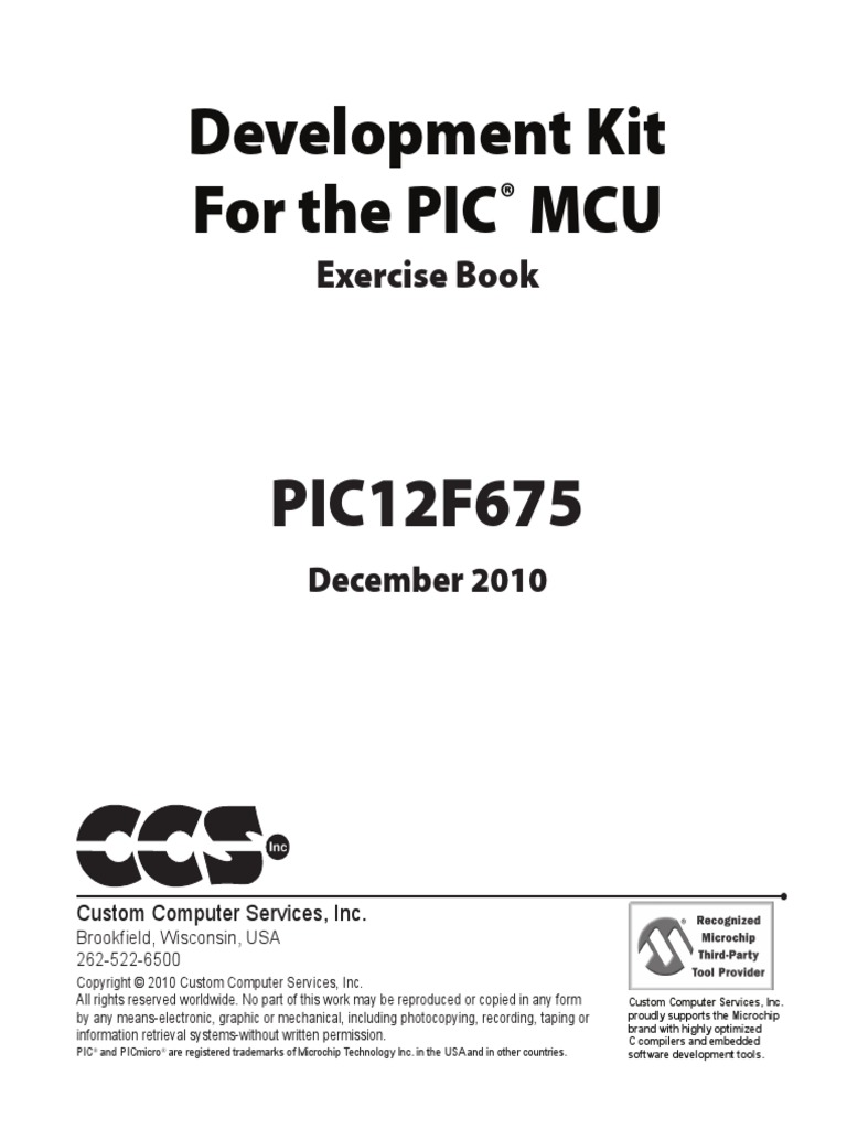 Kit For The 12F675 Book PDF | PDF | Personal Computers | Electrical ...