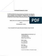 Universities Canada Objection - Access Copyright Post-Secondary Educatio....pdf