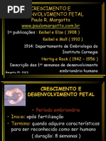 Crescimento Desenvolvimento Fetal