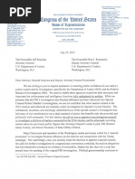 House Judiciary Letter