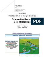 1 Evaluación Del Recurso Mini Hidráulico, UNC