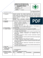 Sop 8.1.8. Ep 6 Orientasi Prosedur Dan Praktek Keselamatan Dan Keamanan Kerja PKM Sukasari