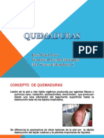 Quemaduras Presentación Grupo