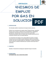 Empuje Por Gas en Solucion