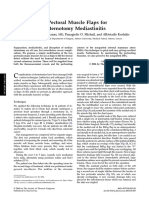 How to Do It - Alternative Bi-Pectoral Muscle Flaps for Postoperative Sternotomy Mediastinitis