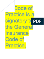 Code of PracticeMk7