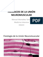 Fármacos de La Unión Neuromuscular