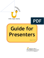 Parent U Presenters Manual