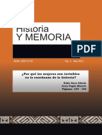 Porque Las Mujeres Son Invisibles en La Eneñanza de La Historia