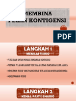 Membina Pelan Kontigensi