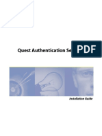 AuthenticationServices 4.0 InstallGuide