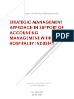 Strategy Management Accounting Written Composition