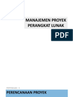 Manajemen Proyek Perangkat Lunak