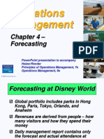 Operations Management: - Forecasting