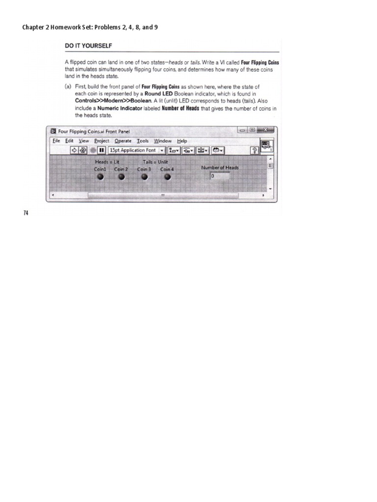 Lab View Homework 02 | PDF