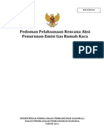 2012-01-09 Pedoman Pelaksanaan Rencana Aksi Penurunan Emisi Gas Rumah Kaca